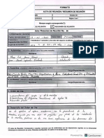 Acta Inicio de Actividades Académicas