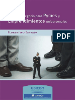 Planes de Negocios para Pymes y Emprendimientos Unipersonales-Florentino Estrada