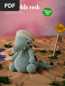 Cocodrilo Crochet