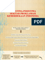 Peristiwa-Peristiwa Sekitar Proklamasi Kemerdekaan Indonesia