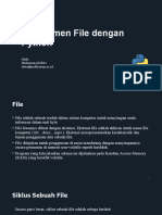 Manajemen File Io Dengan Python