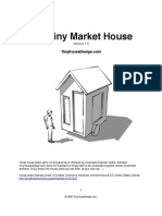 5x8 Tiny Market House Plans