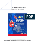 Proposal Kegiatan Lomba Tari 2022