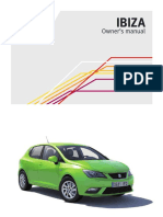 2012 Seat Ibiza Owners Manual