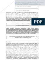 Programação comum aos dois programas de residência em saúde