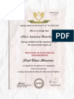 Diploma Certificate