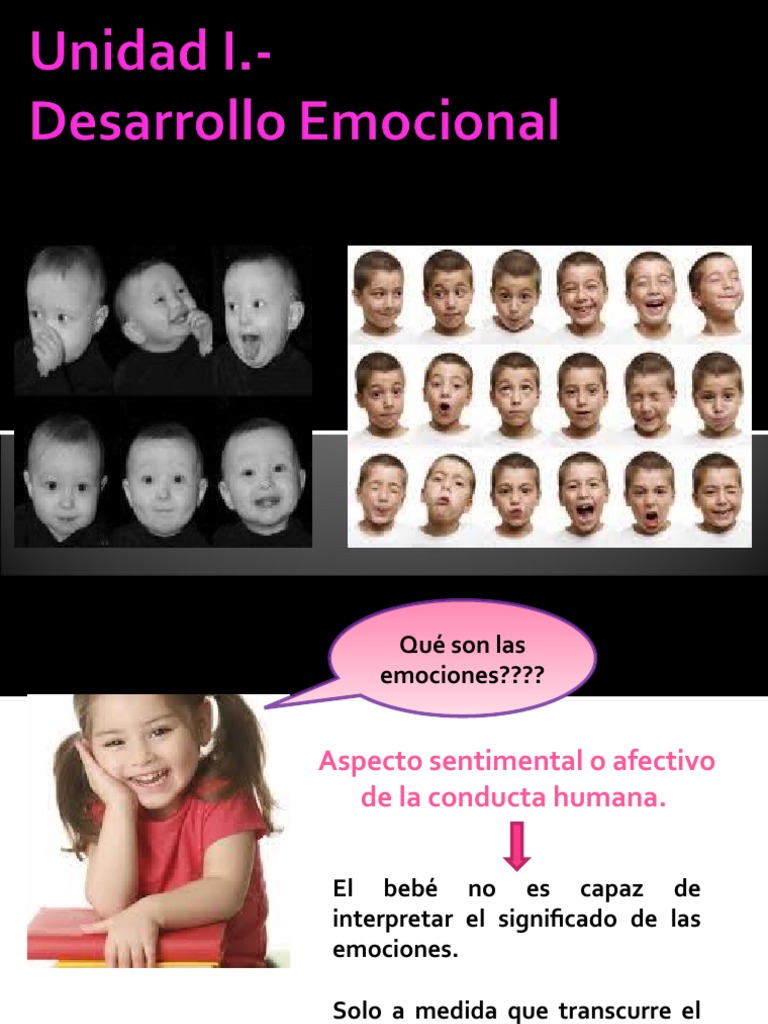 Emociones y apego en la infancia | PDF | Teoría de apego | Las emociones