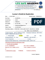 Learner Registration Form