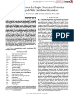 A Multiagent System For Simple Overcurrent Protection of Microgrids With Distributed Generation