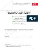 Instrumentos de Medida de Reserva Cognitiva, Revisión Sistemática