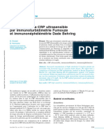 Abc-265924-1832-Le Dosage de La CRP Ultrasensible Par Immunoturbidimetrie Fumouze Et Immunonephelemetrie Dade Behring-361550-U