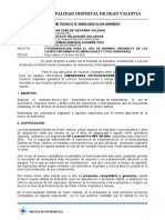 Informe Tecnico #00002 Estandarisacion para El Uso de Insumos Originales