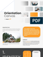 Career Orientation Canvas CareerShift