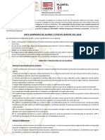 Carta Compromiso Alumnos PLANTEL 01 SEMESTRE 2023B