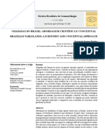 As chapadas brasileiras: Conceituação científica