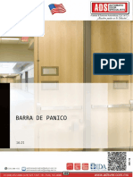 Catalogo BARRAS DE PANICO
