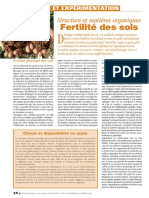 Fertilité Physique Et MO-ne Pas Oublier La Fertilité Chimique