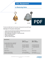 ASCO CO2 Pressure Reducing Valve