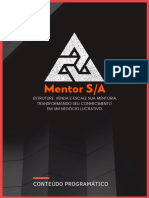 Conteúdo Programático Mentor S - A