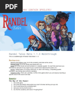 Wings of Roldea Walkthrough | PDF