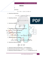 Inducción, combinatoria y divisibilidad en práctica de matemáticas