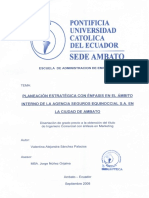 Sede Ambato: Pontificia Universidad Católica Del Ecuador