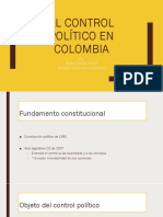 04b El Control Político en Colombia