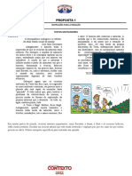 PROPOSTA DE REDAÇÃO 1 MEIO AMBIENTE