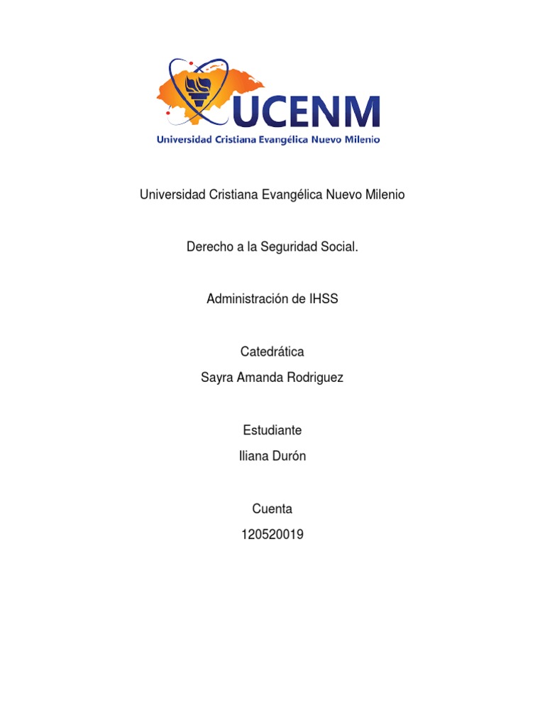 Administracion de ihss pdf seguridad social salario