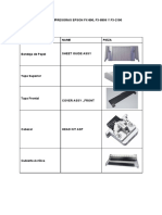 Piezas Impresoras Epson FX-890, Fx-890ii y FX-2190