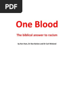 One Blood the Biblical Answer to Racism