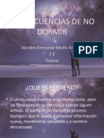 Concecuencias de No Dormir