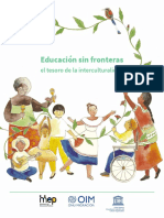Educación Sin Fronteras El Tesoro de La Interculturalidad