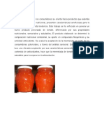 Mermelada de tomate saludable y antioxidante