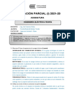 Evaluación parcial de Ingeniería Eléctrica-Teoría