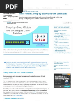 Cisco Switch Configuration Guide - Step-by-Step Commands & Free Tools