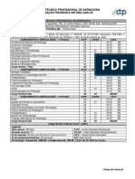 FUNDAÇÃO PRESIDENTE ANTONIO CARLOS - Técnico em Podologia - Matriz Curricular