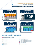 Calendario Escolar Licenciatura Bloque A