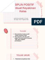 Disiplin Positif Membuat Keyakinan Kelas: Nurhana Lengges, S.PD - SD SD Negeri 100411 Pagaran Siala