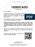 Aviso Escorpião