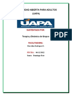 Tarea 8 Terapia y Dinamica de Grupos