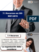 7.1 Recursos en ISO 90012015