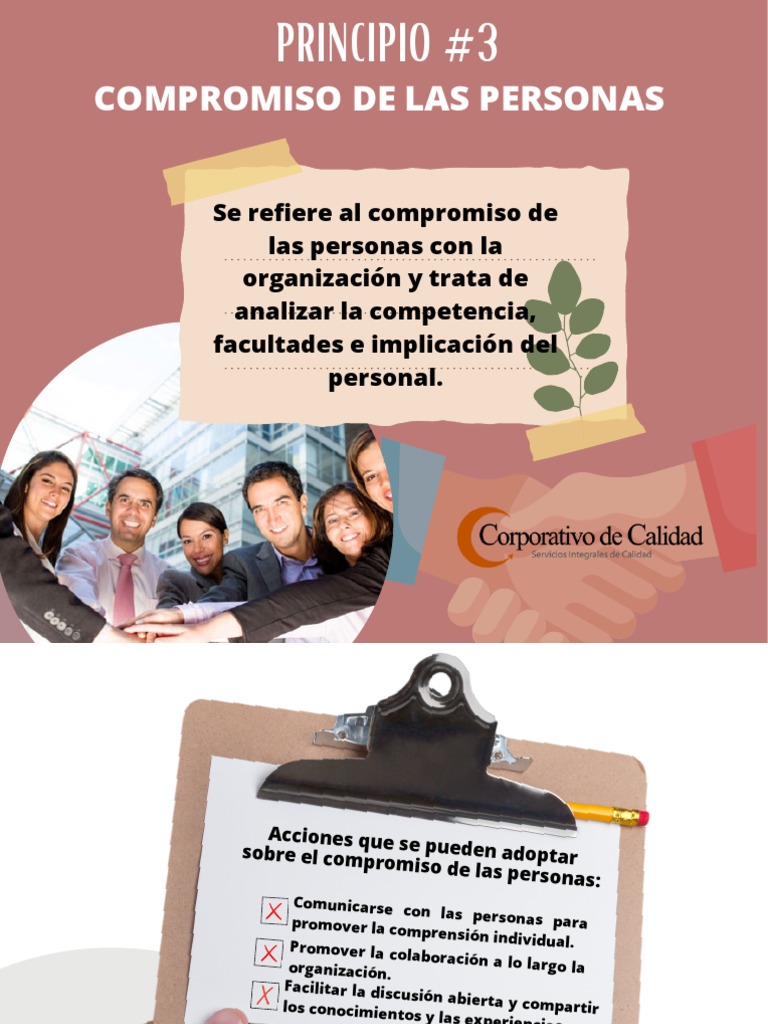 Compromiso del Personal en la Organización | PDF
