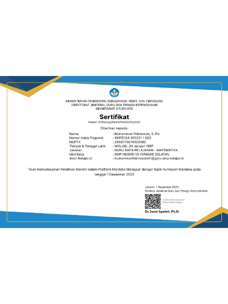Certificate | PDF