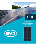 Instalação módulos fotovoltaicos BYD manual