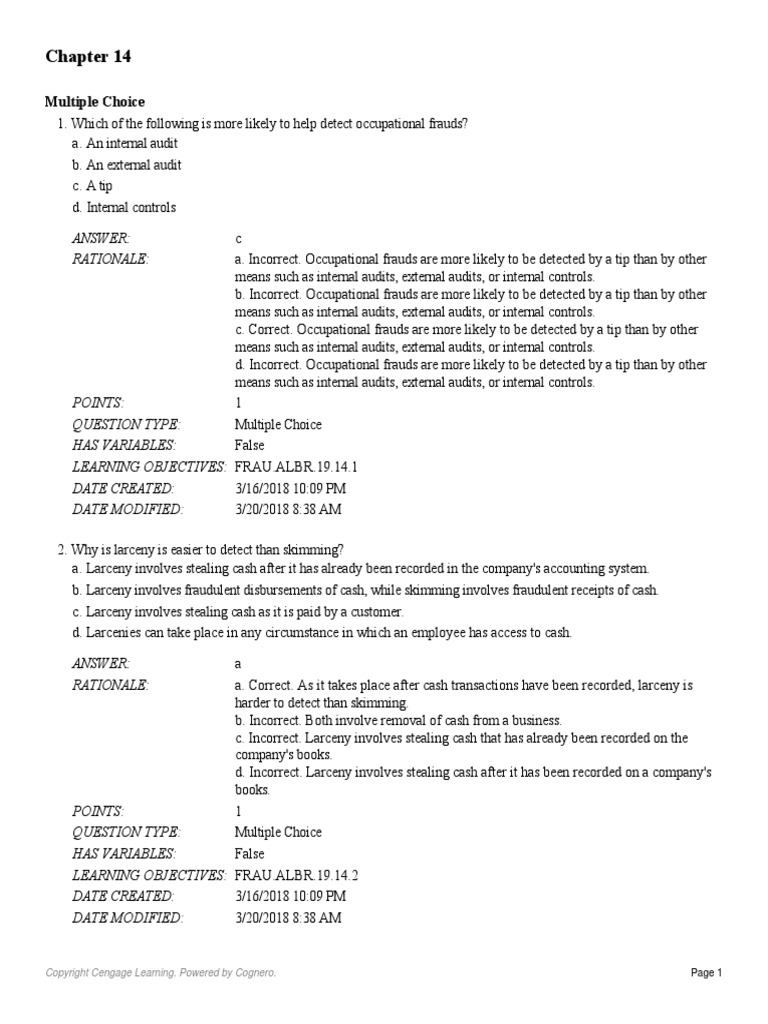Financial Accounting and Accounting Standard Chapter - 14gfgf | PDF ...