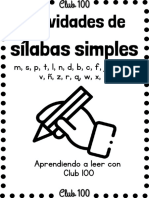 Cuadernillo Sã - Labas Simples COMPLETO Club 100