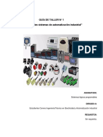 1.2.1 Guía Taller N°1 Componentes Sistemas Automatizacion Industrial