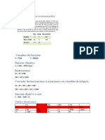 Variables de Decisión