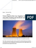 Gas-Engpaesse Muss Deutschland Ueber Fracking Und Atomkraft Nachdenken